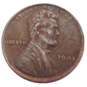 EUA Lincoln um centímetro de 1941-PSD 100% Copper Copper Moedas Metal Craft Dies Fabricação Price