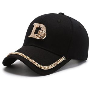 Snapbacks Sequin Ball Cap Sun Hat Man Womenen Baseball Mode Designer Caps Diamond Protection Högkvalitativa hattar