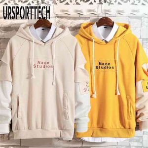 Clearance Preço Primavera Outono Hoodies Homens Nace Impresso Hip Hop Com Capuz Moletons Homem Mulheres Casal Alfabética Homem Hoody Homem 210728