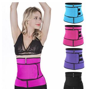 2021 Body Shaper Slimming Wrap Belt Midja Trainer Cincher Corset Fitness Sweat Belt Girdle Shapewear Plus Size Women Mens Fajas Bastu