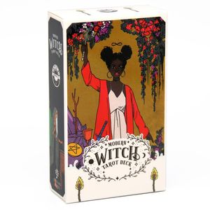 Modern Witch Tarot 78 Card Deck Paperback by Lisa Sterle Divination Game Mysterious Magical Traditional Wisdom Power