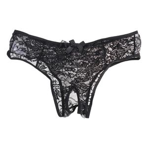 Perizoma da donna Lingerie sexy Cavallo perizoma Cinturino in pizzo Mutandine senza cavallo Intimo Culotte Femme Donna