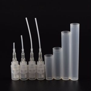 2ml 3ml 5ml plast kosmetisk spray prov flask penna form parfymrör med pumpsprayer 5000pcs mycket