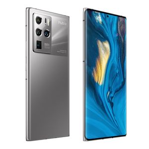 Orijinal Nubia Z30 Pro 5G Cep Telefonu 12 GB RAM 256 GB ROM Snapdragon 888 Octa Çekirdekli Android 6.67 Inç AMOLED Tam Ekran Parmak İzi ID 64.0MP NFC 4200 mAh Akıllı Cep Telefonu