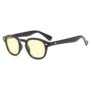 Sunglasses Vintage Men Johnny Depp Eyewear Brand Designer Oval Tint Retro Sun Glasses Man Clear Lens Shades Gafas De Sol UV400