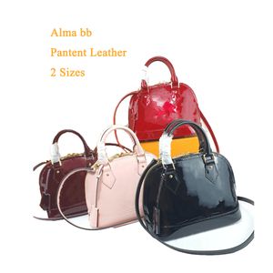 High Quality lady Totes Patent Leather Shoulder Messenger Bag Designer Luxury Fashion Large Capacity Casual bags M50415