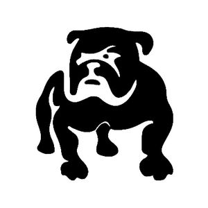 Wholesale french cars for sale - Group buy 14 CM French Bulldog Tired Puppy Dog French Bulldog Funny Car Sticker Decal Reflective Black Silver CT
