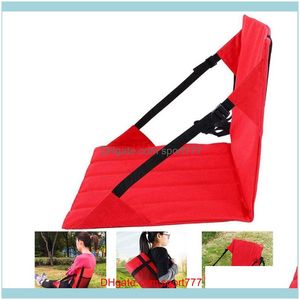 Outdoor And Hiking Sports & Outdoorsoutdoor Sitting Pad Portable Cushion Folding Seat Mat Backrest For Camping Trekking Picnic Pads Drop Del
