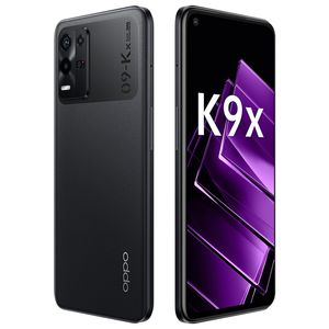 Orijinal OPPO K9X 5G Cep Telefonu 8 GB RAM 128 GB 256 GB ROM Octa Çekirdek MTK Boyutu 810 Android 6.49 inç LCD Tam Ekran 64.0MP OTG 5000 mAh Parmak İzi ID Akıllı Cep Telefonu