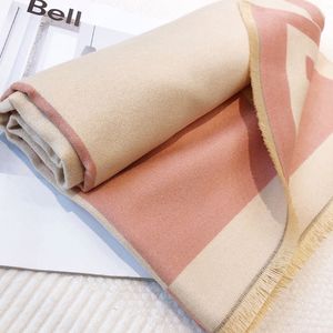 カラフルなスカーフ女性ウィンターウールブレンドACN-STUスタイルデザイナーレディーススカーフマルチカラー高品質