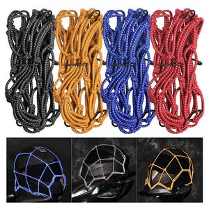 Reflective Moto Helmet Mesh Net Motorcycle Luggage Protective Gears Hooks Accessories Organizer 2021 Car