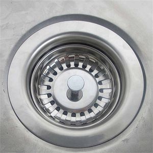 High Quality 79.3mm 304 Stainless Steel Kitchen Drains Sink Strainer Stopper Waste Plug Filter Bathroom Basin Drain RRD7293