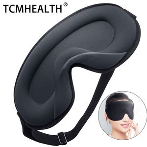 3D Sleep Eye Mask for Men Women Contoured Cup Sleeping & Blindfold Concave Molded Night Block Out Light Soft Comfort Shade Cover for Travel