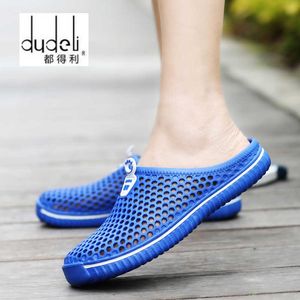 Dudeli Homens Sapatos de Água Sapatos Respiráveis ​​Beach Summer Summer Sneakers Lightweight Slip no Aqua Sport Toning Shoes Zapatillas Y0714