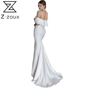 Kvinnor Klänning Slash Neck Off Shoulder Backless Dresses Kvinna Party Night Sexig Lace Spliced ​​Hollow Out Wrap Maxi 210513