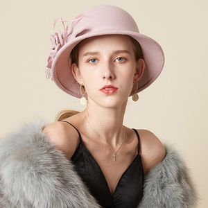 Kvinnor Mode Beret Fransk stil Målare Hat Cap Vintage Håll Varm Party Top Jazz Sommar Vår Utomhus Casual Hat # Y5 Wide Brim Hattar