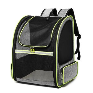 Pet Carrier Backpack for Dogs and Cats Puppies Fully Ventilated Mesh,Airline Approved Designed Travel Hiking Walking&Outdoor Use(Black)