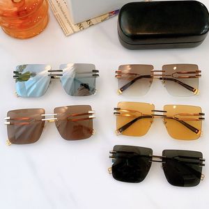 21s Últimos óculos de sol da moda BPS108A mens Frameless K Gold Chaating Óculos. Os homens devem ter um atmosfera calma transporte de qualidade superior com caixa de espelho