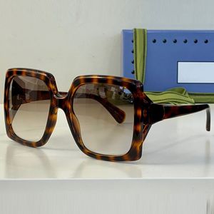 Designer-Sonnenbrille für Herren und Damen, 0876, quadratischer schwarzer Rahmen, modische klassische Einkaufslinse mit Buchstaben, Reisen, Urlaub, Strand, UV400-Brille mit Box