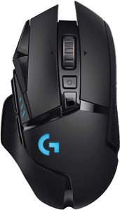 Venta al por mayor de G502 Lightspeed Wireless Gaming Mouse con Sensor Hero 25k, 100-25,600 DPI - Black Luoji Top