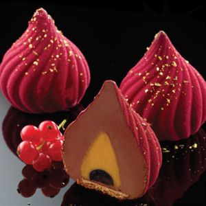 3d rysk silikonform kombination för bakning Mousse Chocolate Jelly Pudding Candy Pastry Desserts Mold Cake Decorating Tool
