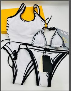 Designer bikini Set Swimsuit for Women Fashion White womens swimsuits swimwears one piece bathing suit sexy summer bikinis Ladies designers Beach Swim Wear 2 pieces