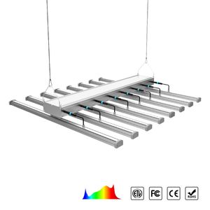 2021 TOP grow lights devicNew Arrival Full Spectrum Hydroponic Greenhouse 8Bars 600W Samsung 2835 +660nm Led Light for Indoor Plants