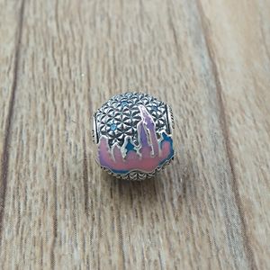 925 Sterling Silver jewelry making kit pandora Disny epcot spaceship Earth charm aesthetic beads chain set bangle boho womans bracelets DIY necklaces box fit Europe