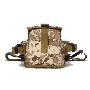 Taktisk militär droppe benväska Airsoft Waist Pack Army Combat Travel Utility Lårpåse för Camping Vandring Fiske Jakt Y0721