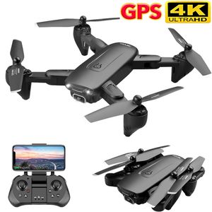 F6 GPS Drone 4K Camera HD FPV Drones with Follow Me 5G WiFi Optical Flow Foldable RC Quadcopter Professional Dron 211027