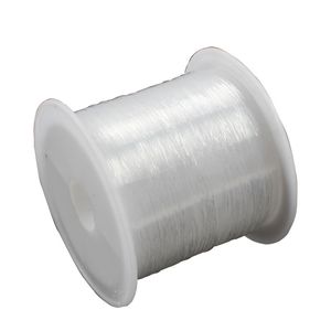 Silna kryształowa linia połowowa PE Nylon Pleciona Gwint liniowy Monofilament 0,2 MM-0,6 MM 155/100 / 80/60/45/35/22/22/20m Akcesoria przewodowe 441 Z2