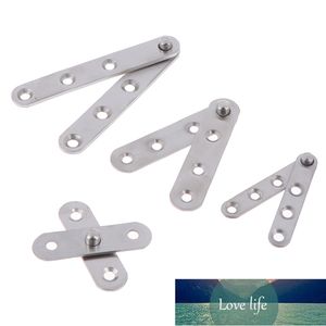 1pcs Stainless Steel 360 Degree Rotating Door Pivot Hinge Tone Rotary Hardware House Supplies Hinges- Sliver 4 Size