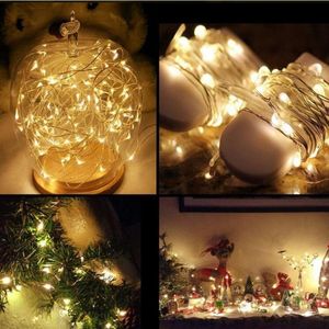 2022 new 1M 2M 3M 4M LED String Lights,Micro Lights On Silver Copper Wire for DIY Wedding Centerpiece, Table Decoration, Party