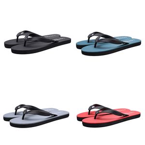 Sports Men Slide Fashion Slipper Black Blue Grey Designer Casual Beach Shoes Hotel Flip Flops Summer Discount Price Outdoor Mens6 s6