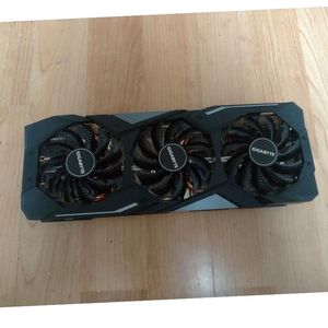 팬 냉각 75mm PLD08010S12HH T128010SU GIGABYTE RTX 2080 TI 냉각 방열판 사용 중고 라디에이터 원본