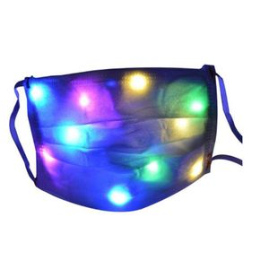 Halloween LED luminous mask, dust mask in 7 colors for party, carnival, and Christmas