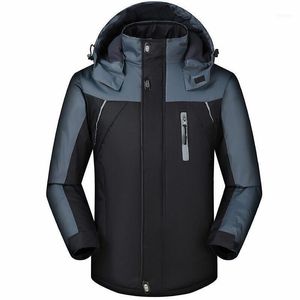 Herrenjacken Skijacke Herrenanzug Thermowärme Skifahren Snowboarden Winter Outdoor Fleece Dicke Kapuze Winddicht Größe Sportbekleidung1