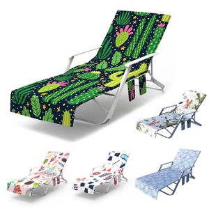 Chaise couvre-toile sèche-serviette adultes chaises longues chaises longues couverture de vacances jardin piscine salon décor chaises chaises de séchage rapide