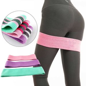 Hipcircle Fitness Rubber Band Elastisk Yoga Resistance Bands Set Hip Circle Expander Bands Gym Fitness Booty Band Hem Workout H1026