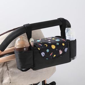 Stroller Parts & Accessories Baby Organizer With Cup Holders Keys Travel Phone Universal Portable Pockets Toys Compact Carrying Bag Diaper S