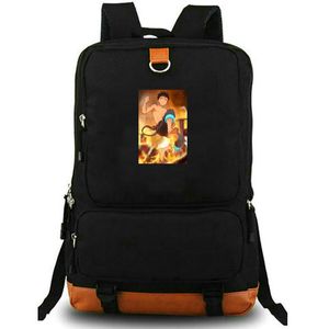 Shinra Kusakabe Backpack Force Force Daypack School Bag Cartoon Print RucksAck Rekretowa szkolna szkolna szkolna laptopa Pack