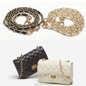 Bag Parts & Accessories 120cm Shoulder Strap Metal Leather Handbag Chain Women Replacement