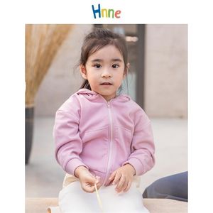 Autumn Zip Up Hoodies Children Soft Jogger Sweatshirts Kid Boy Girls Tops Jackets HJ151173 211111