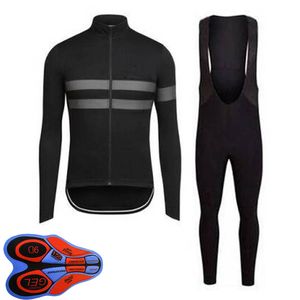 İlkbahar / Autum Rapha Takım Erkek Bisiklet Forması Set Uzun Kollu Gömlek Bib Pantolon Suit MTB Bisiklet Kıyafetler Yarış Bisiklet Üniforma Açık Spor Giyim Ropa Ciclismo S21042003