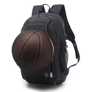 Açık çantalar Sport Sırt Çantası Erkekler Basketbol Okulu Çantası Genç Erkekler Futbol Top Paketi Dizüstü Bilgisayar Futbol Net Spor Salonu Erkek
