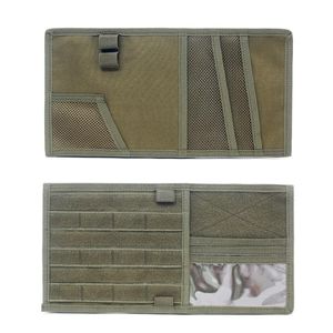 Borse da esterno Borsa parasole per pannello parasole Borsa multifunzione in nylon per auto Custodia Molle per occhiali da auto Documenti per biglietti Arrampicata