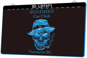 LD7371 Vancouver BC Roadmen Car Club Club Grawerowanie LED Light Sign Hurt Sprzedaż hurtowa