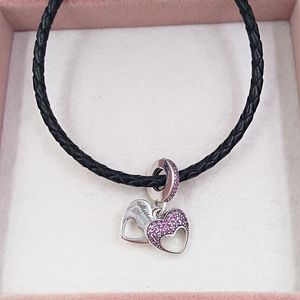 Kit per creazione di gioielli con catena in argento sterling 925, kit Pandora Amore della mamma, regalo con ciondoli, braccialetto di giada per donne, uomini, ragazze, catena, perline, collane, braccialetto, pendente, Europa