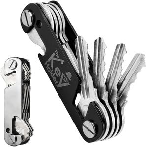 Men Fashion Fashion Keychain Holder для автомобилей Keys Business Brand Keys Keys Компактные ключевые ключевые организаторы владельцы кошельки Новые мужчины Классический Оксфордский Блок резненный Walle