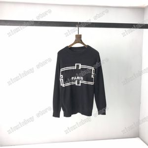 21ss Designers Sweaters luxury Mens Womens Color paris Man Fashion Tee Top Quality Tees Street luxurys white black